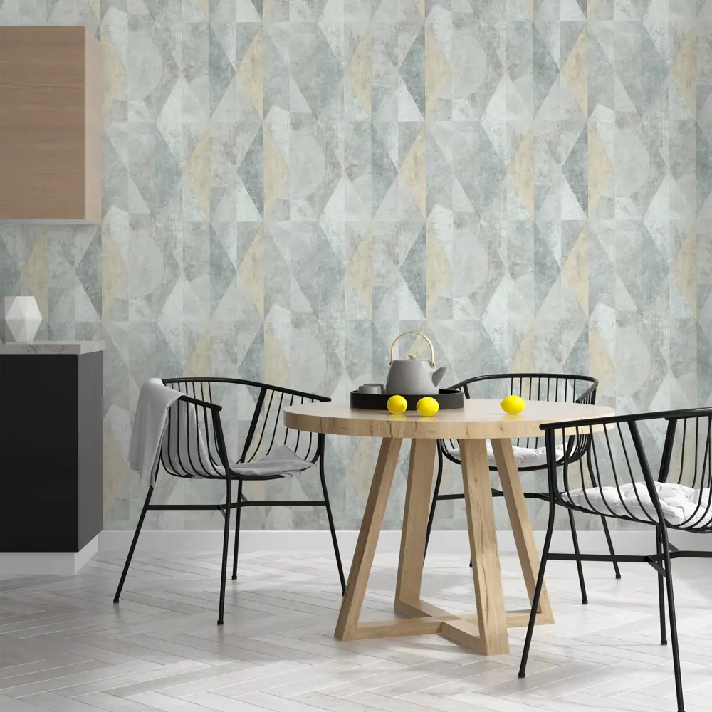 Обои флизелиновые Ateliero Anri зелёные 1.06 м AT88172-05 STLM-2040821 - Вид №2