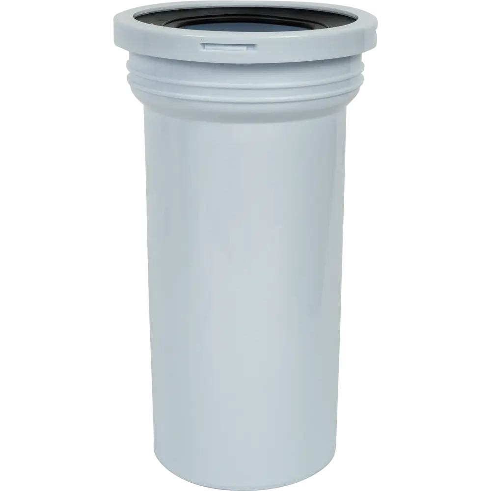 Присоединение к унитазу прямое 110 мм АНИ пласт STLM-2048295 - Вид №1