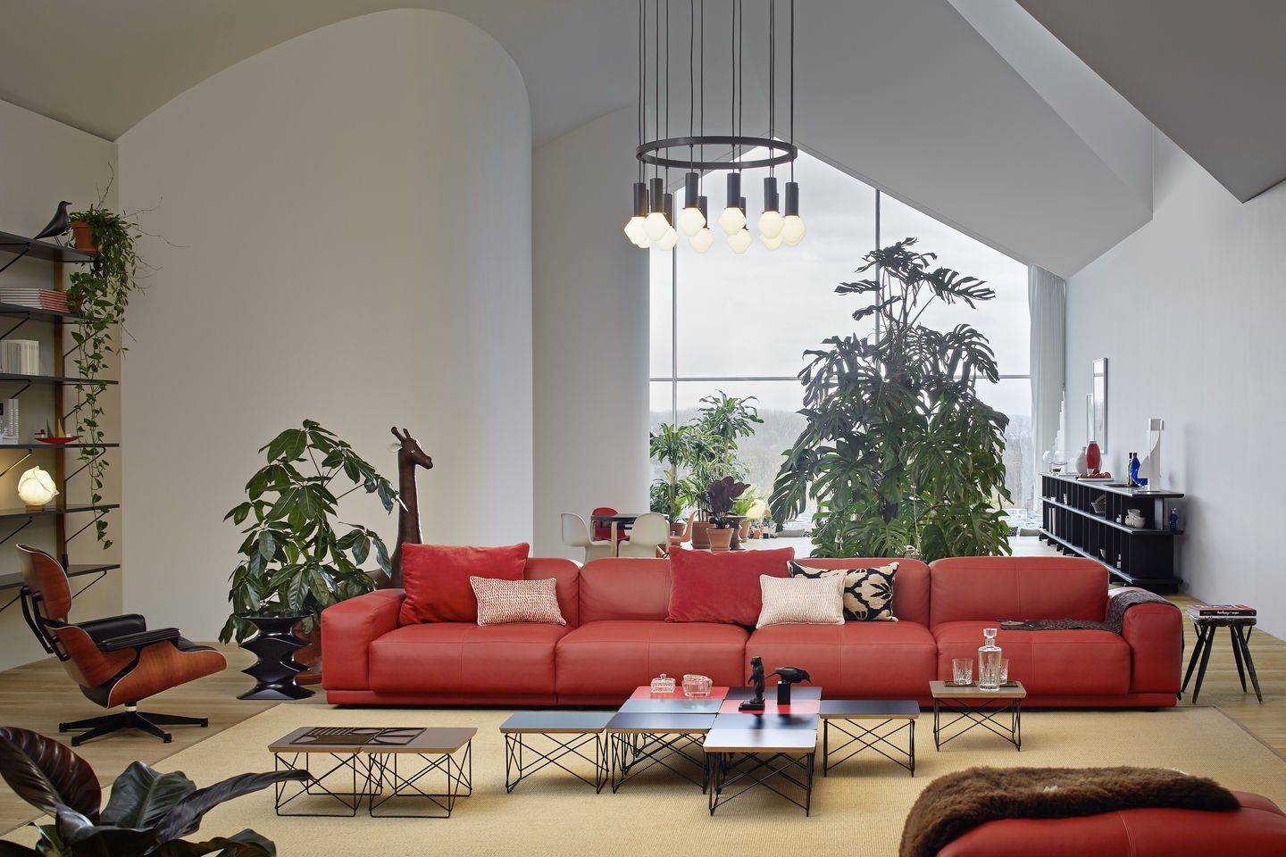 Прямоугольный журнальный столик с верхней частью HPL и стальным основанием VITRA OCCASIONAL TABLE LTR ARCH-00021327 - Вид №6