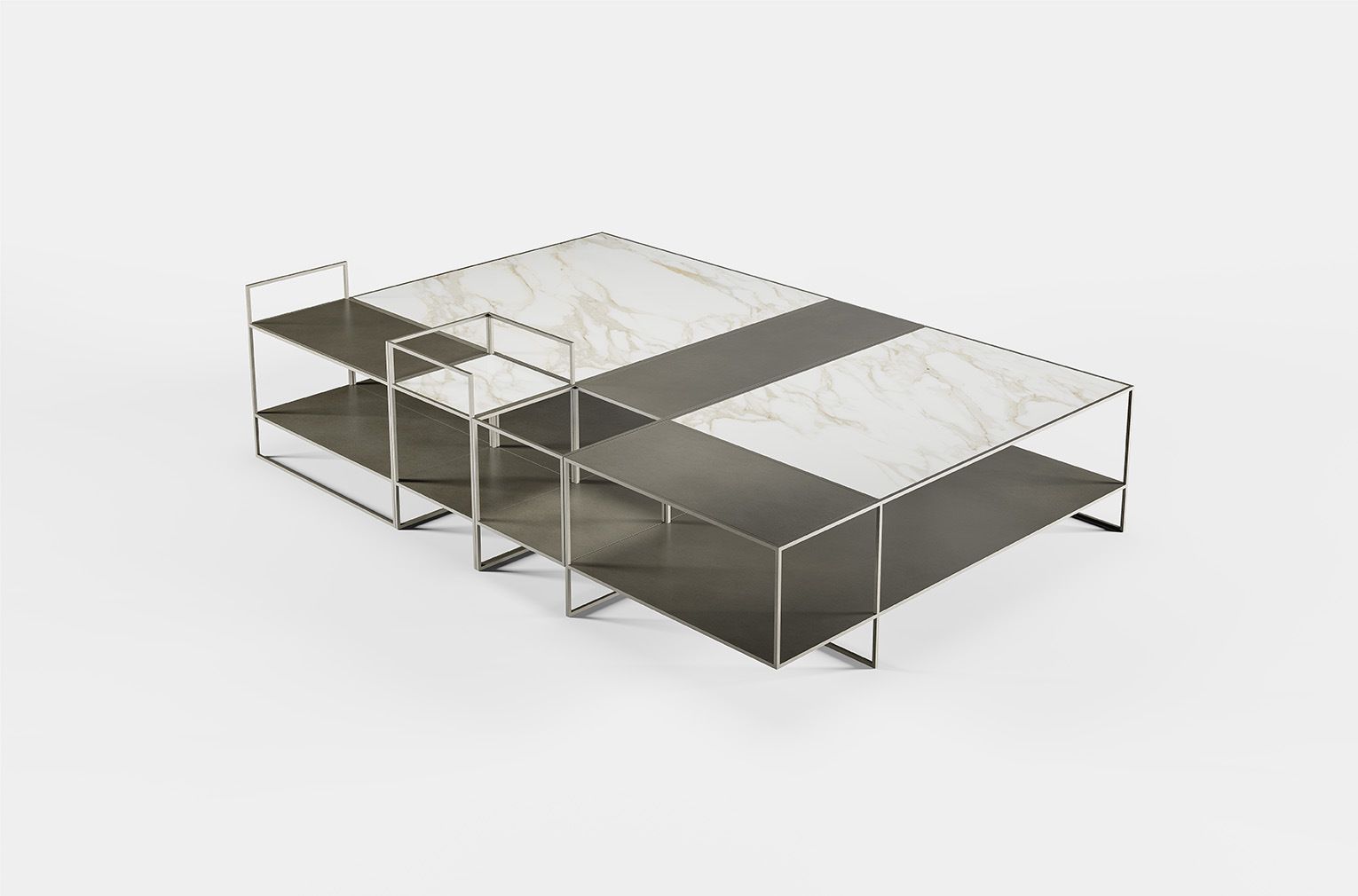 Металлический журнальный столик Ronda Design AXIS ARCH-00113726 - Вид №6