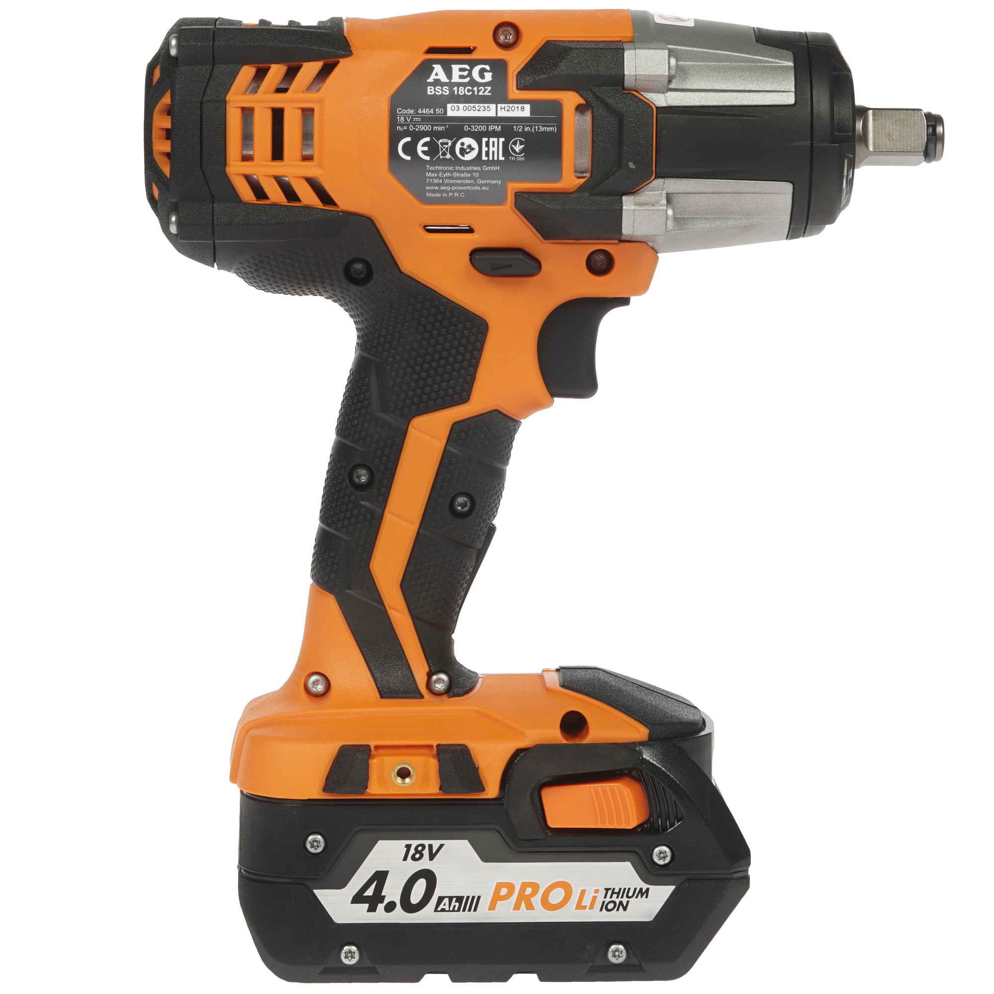 Гайковерт AEG BSS 18C 12Z Li-402C PRO 18V 1084617 STDN-0074972 - Вид №1