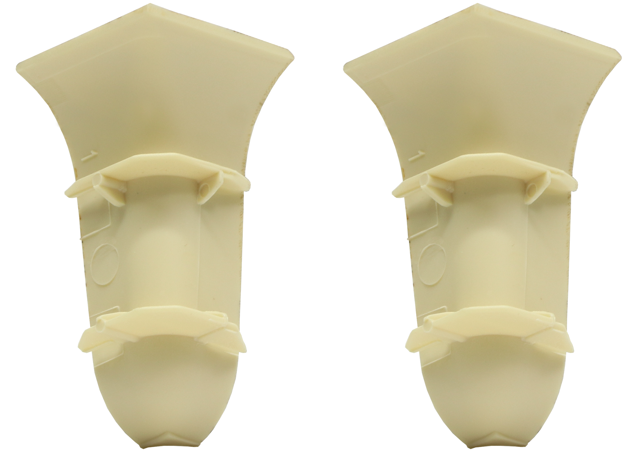 83411507 Угол для плинтуса внутренний Дуб беленый 55 мм 2 шт. STLM-0041106 ARTENS  - Вид №1