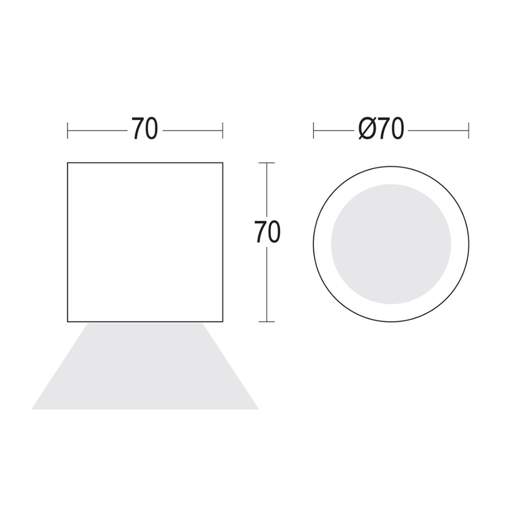 MegaPunto RD Ghidini Punto C RD .05 Темно-Cерый (Матовый)  - Вид №1
