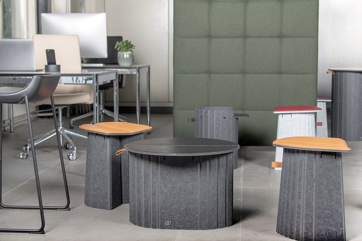 Мягкий складной табурет из войлока de Sede DS-5010 ARCH-00053627 - Вид №7