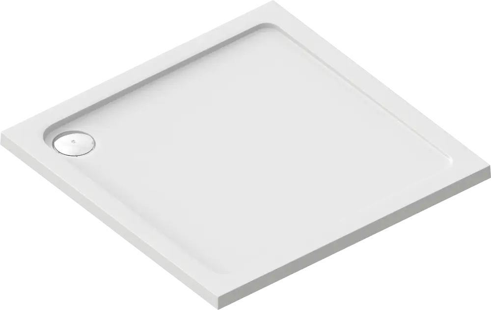 Душевой поддон SENSEA Slim квадратный 100×100 см для встраивания в пол 82677812