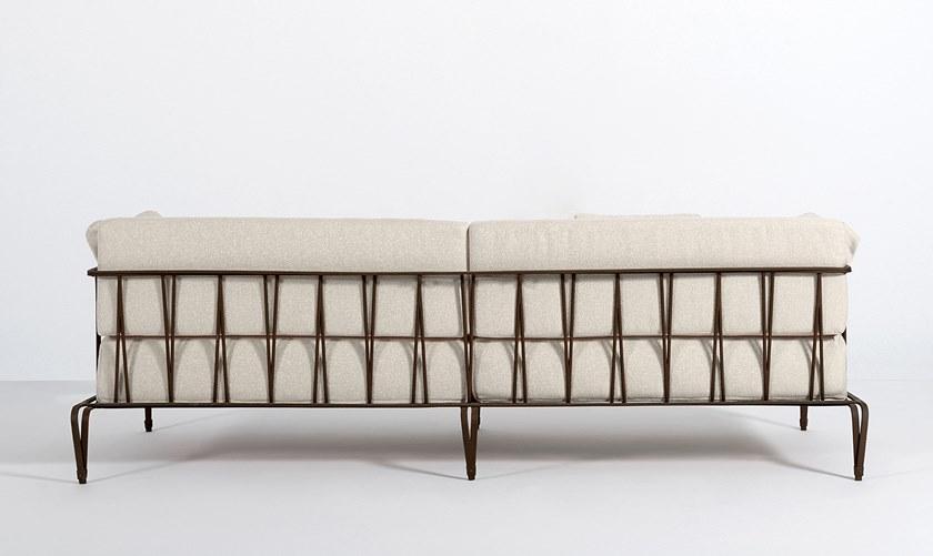 OFFICINACIANI Садовый диван 3 мест из ткани sunbrella® Marina Gf4029so - Вид №1