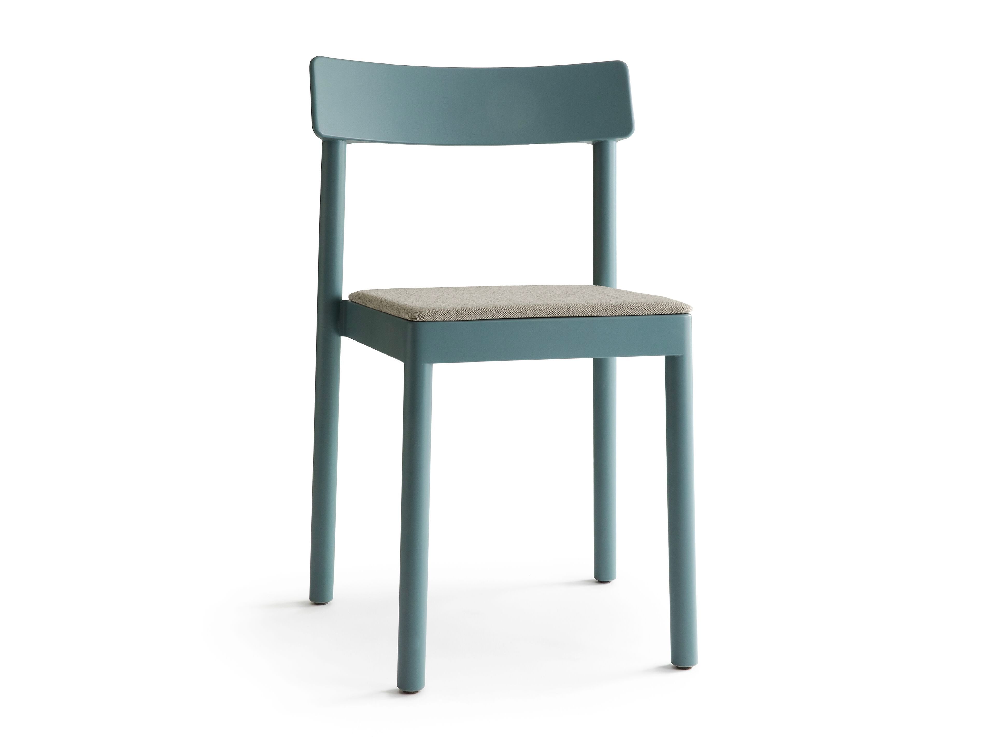 Штабелируемый стул из березы с мягким сиденьем Nikari KUMU ARCH-00056693