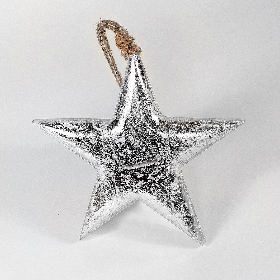 en_ny0014 Фигурка декоративная snow star, подвесная, 15х15х2,5 см EnjoyMe 