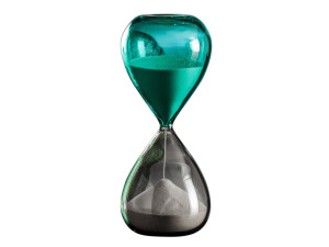 Песочные часы из дутого стекла