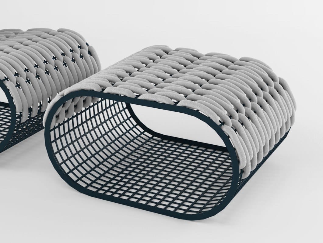 Прямоугольный алюминиевый журнальный столик GANDIABLASCO Buit ARCH-00127872 - Вид №7