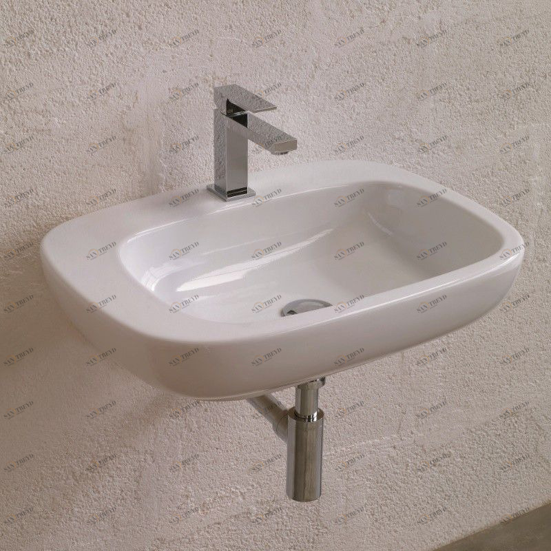 43367 Накладная раковина на столешницу  овальная Ceramica Hidra 