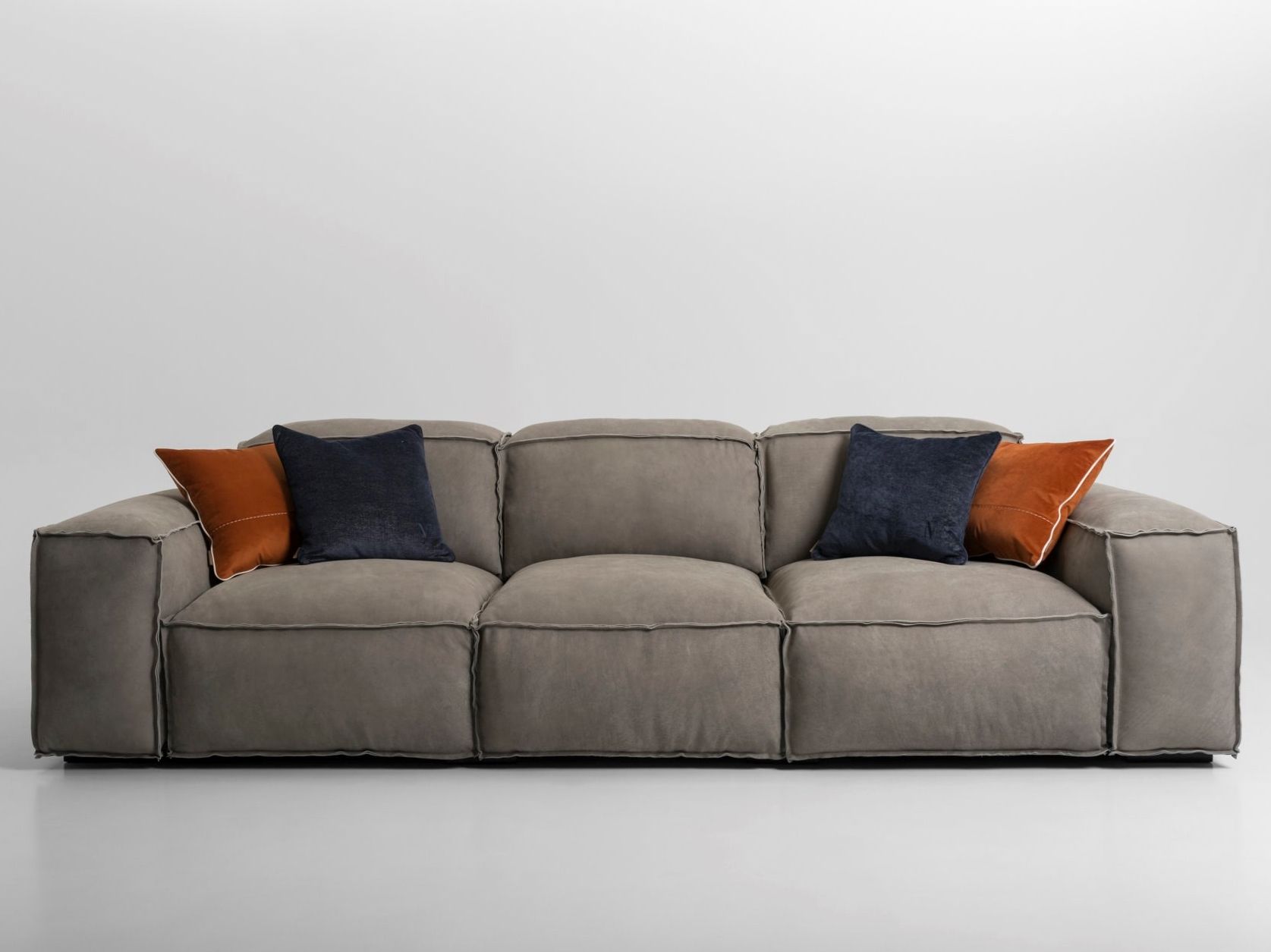 3-местный кожаный диван Mantellassi 1926 Placido ARCH-00138894 - Вид №4