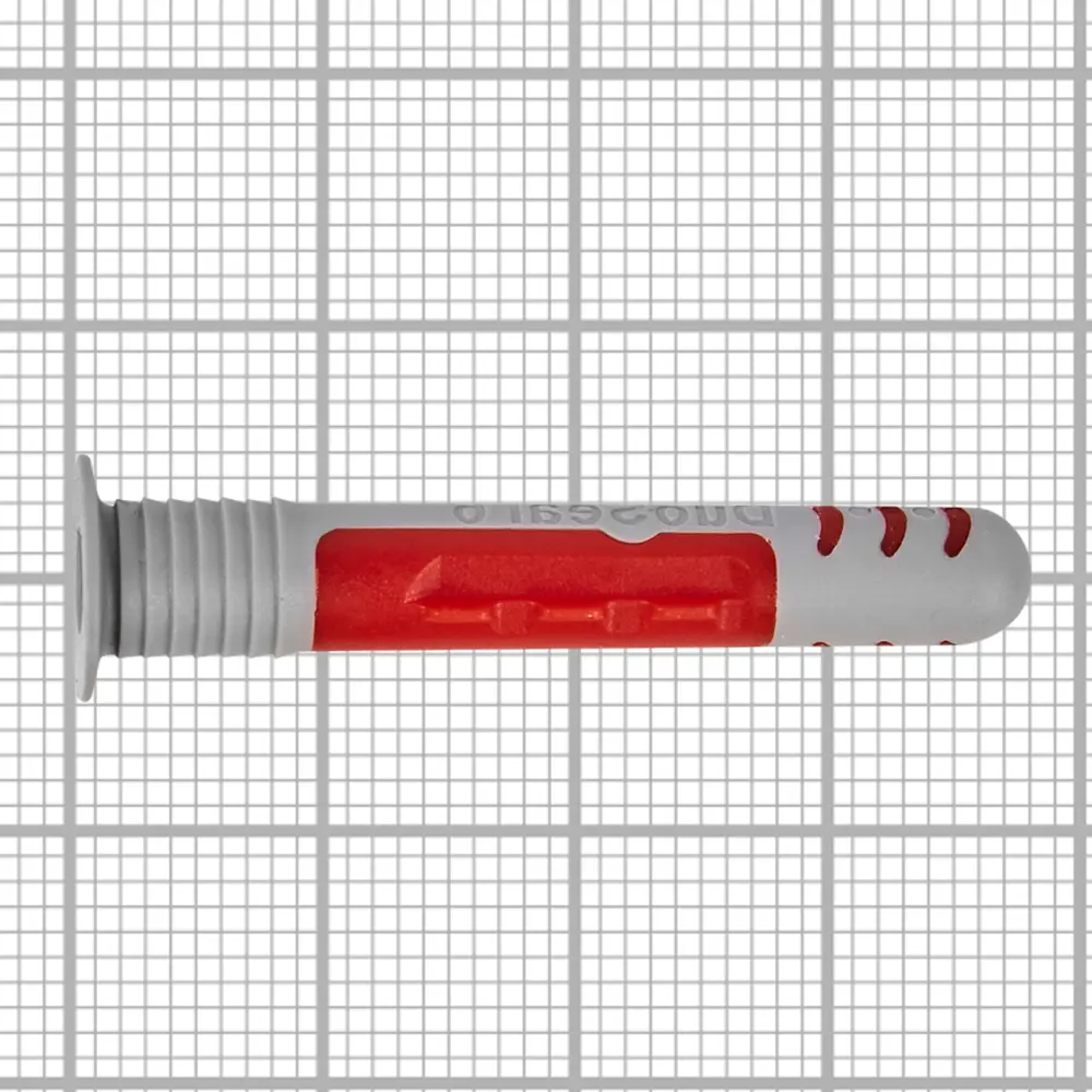 Дюбель-шуруп для всех типов стен Fischer DuoSeal 6x38 мм нейлон/сталь цвет серый/красный 4 шт STLM-2134084 - Вид №3