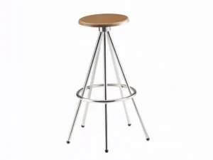 Adico Барный стул высокий с подставкой для ног