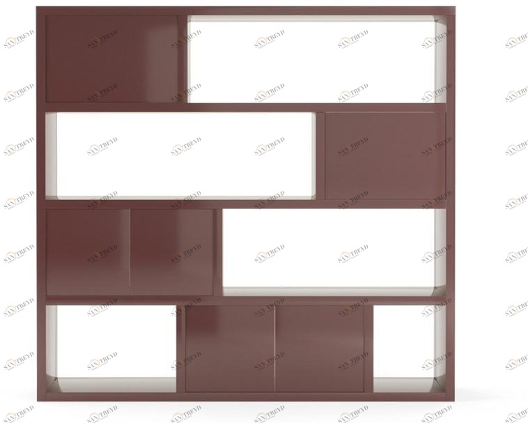 PRADDY Самонесущая открытая полка из лакированного дерева  Ml345|ml335 Ml345~ml335