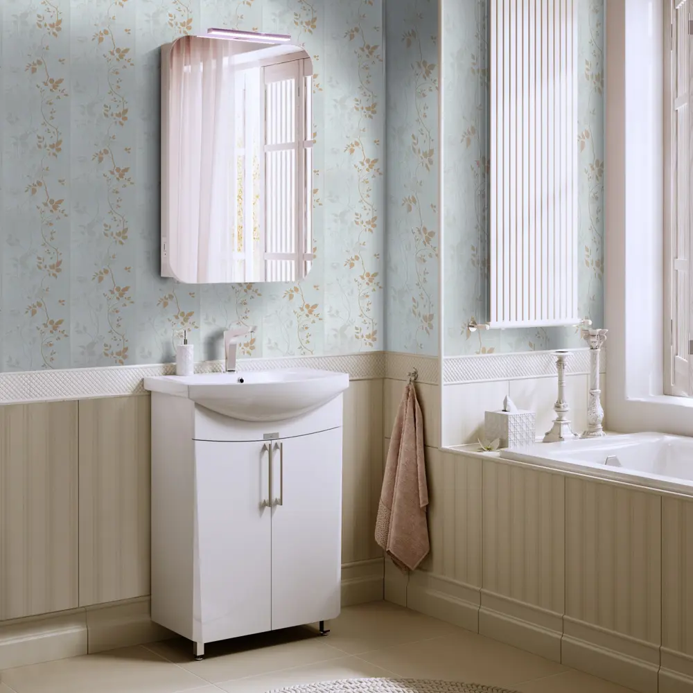 Стеновая панель ПВХ Жоли 2700х250х5 мм 0.675 м² FINEBER STLM-2063721 - Вид №3