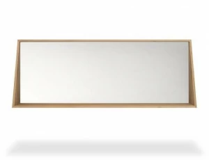 Ethnicraft Зеркало в ванную с полкой Oak qualitime 58074, 58075, 58076, 58077