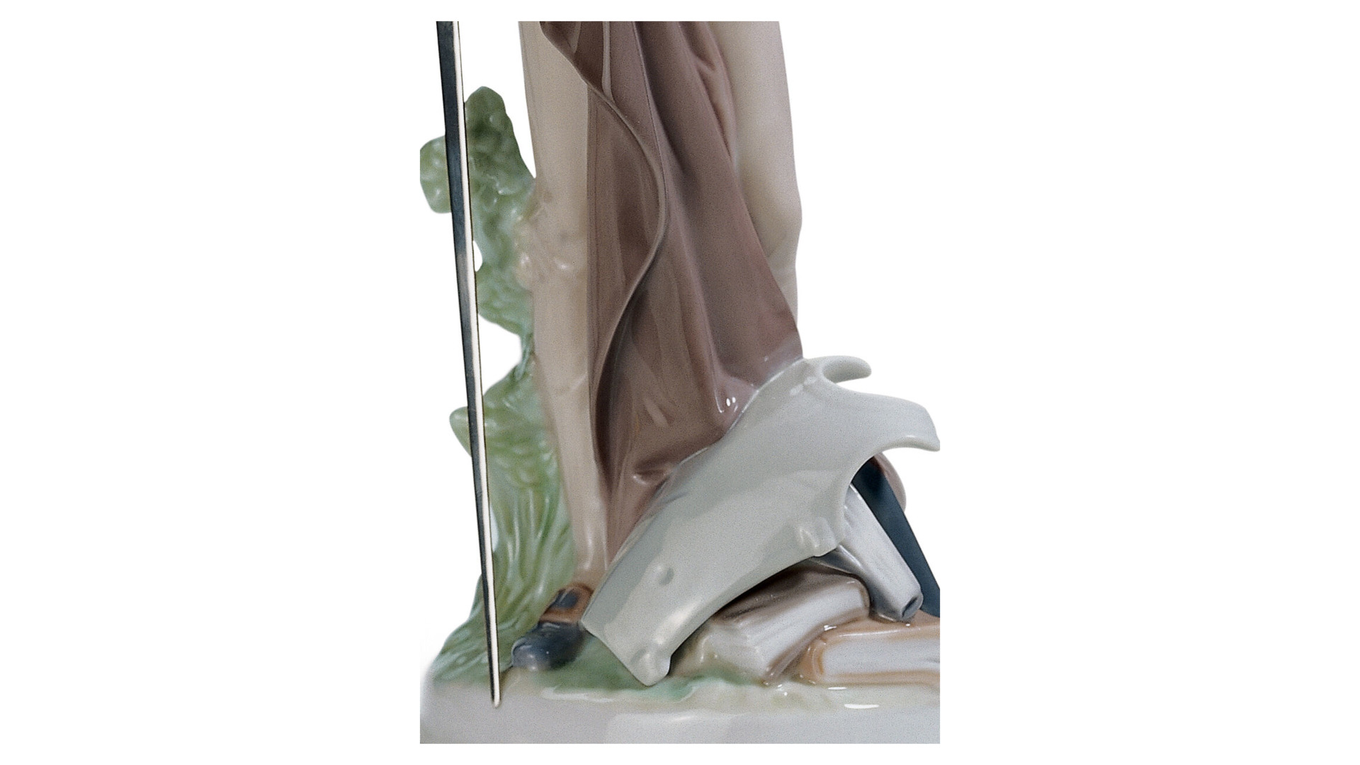 10669110 LLADRO Фигурка Lladro "Дон Кихот (в рост)" 10х30см Фарфор Lladró  - Вид №1