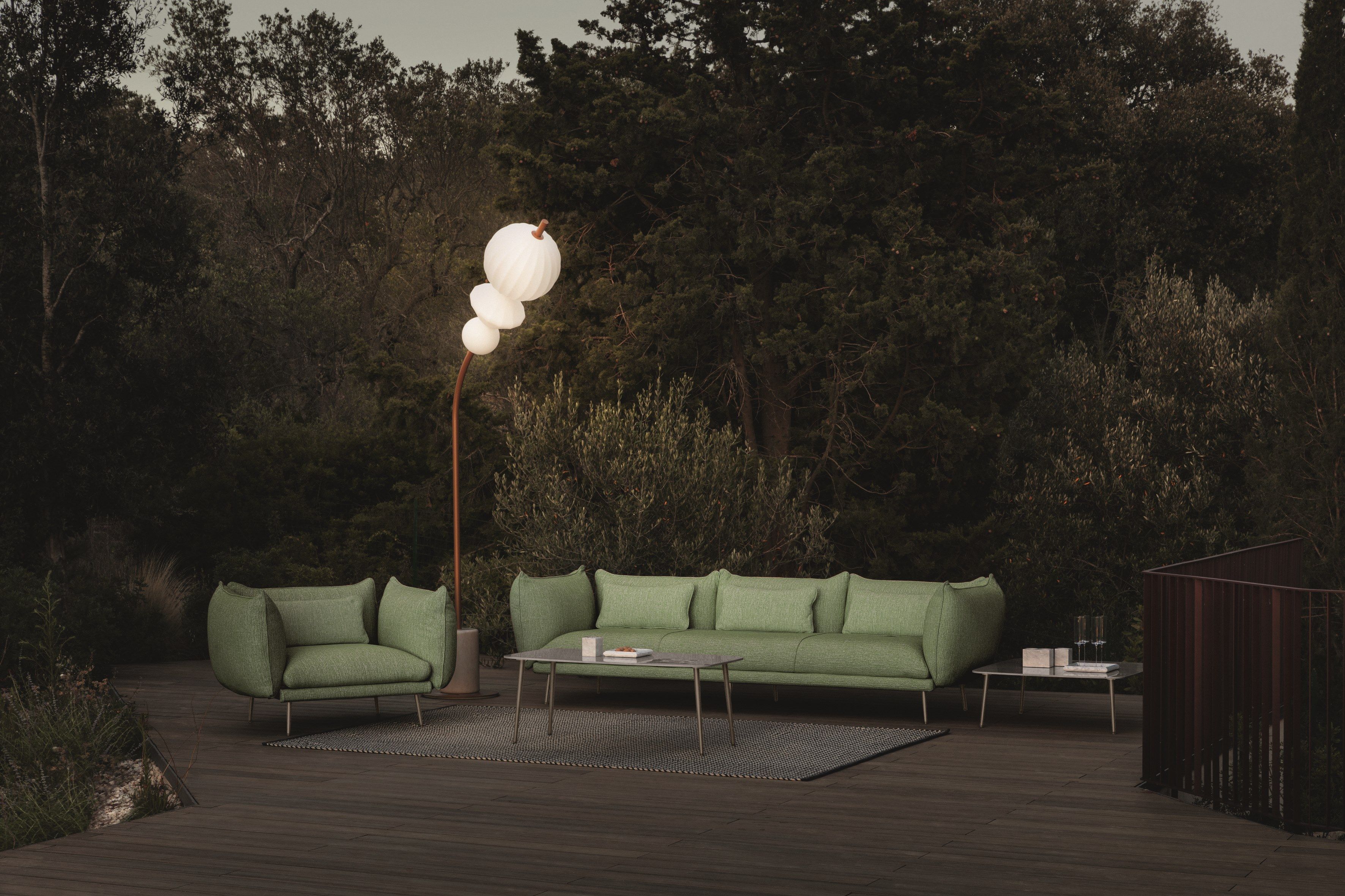 Тканевое садовое кресло с подлокотниками MY YOUR перо ARCH-00092133 - Вид №1