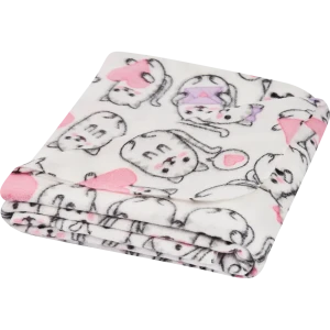 Плед Cats and Letters 130x170 см флис цвет разноцветный 86408211 STLM-2076400