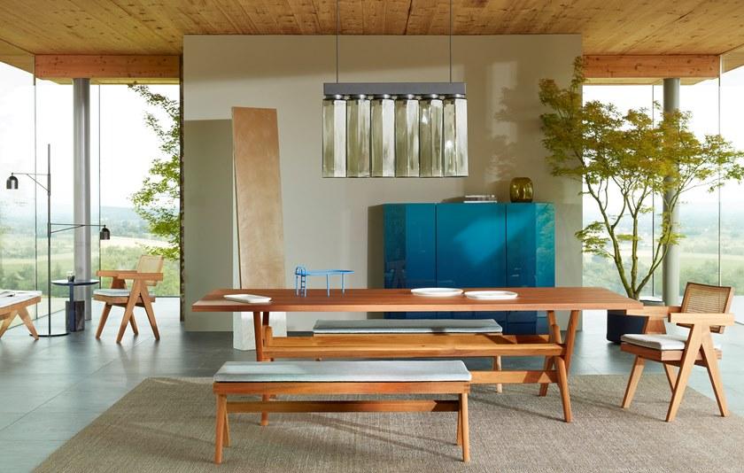 Cassina Стол из дерева и стекла Capitol complex sun-id-1470334 - Вид №5