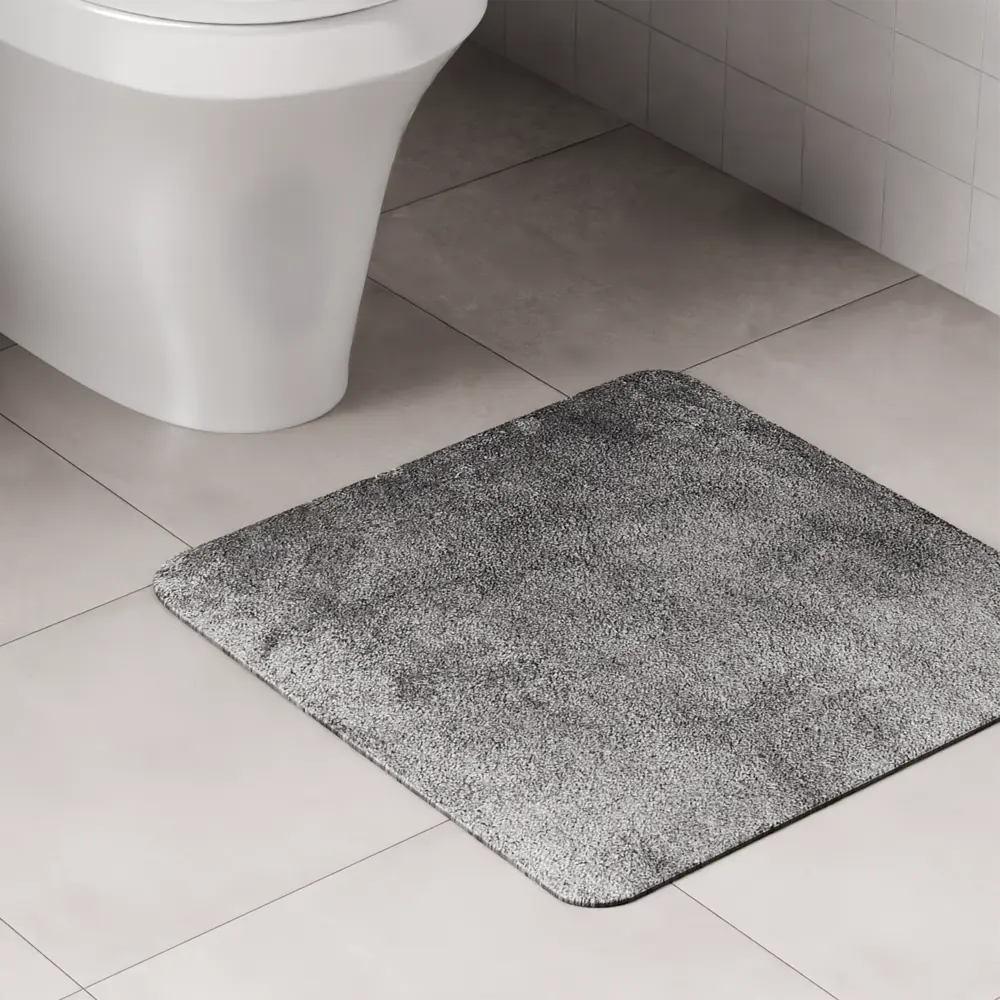 Lemer Como — элегантный коврик для туалета 50×50 см, серый 89384886 STLM-1570777
