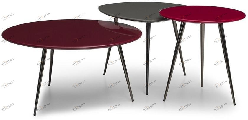 Bodema Лакированный журнальный столик из мдф sun-id-1364169