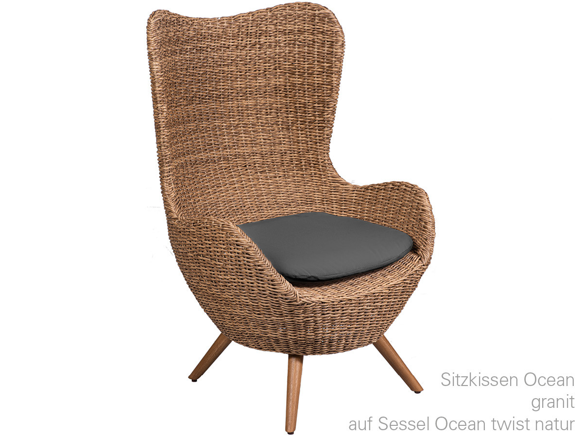 10.00.1626 Подушка кресла Ocean Outdoor гранит Mbm - Вид №2