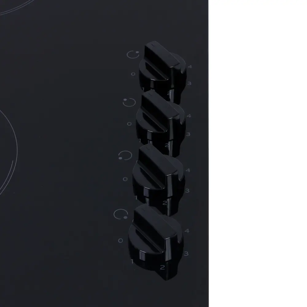 Варочная панель электрическая INDESIT RI 860 C 4 конфорки цвет чёрный STLM-2121293 - Вид №5