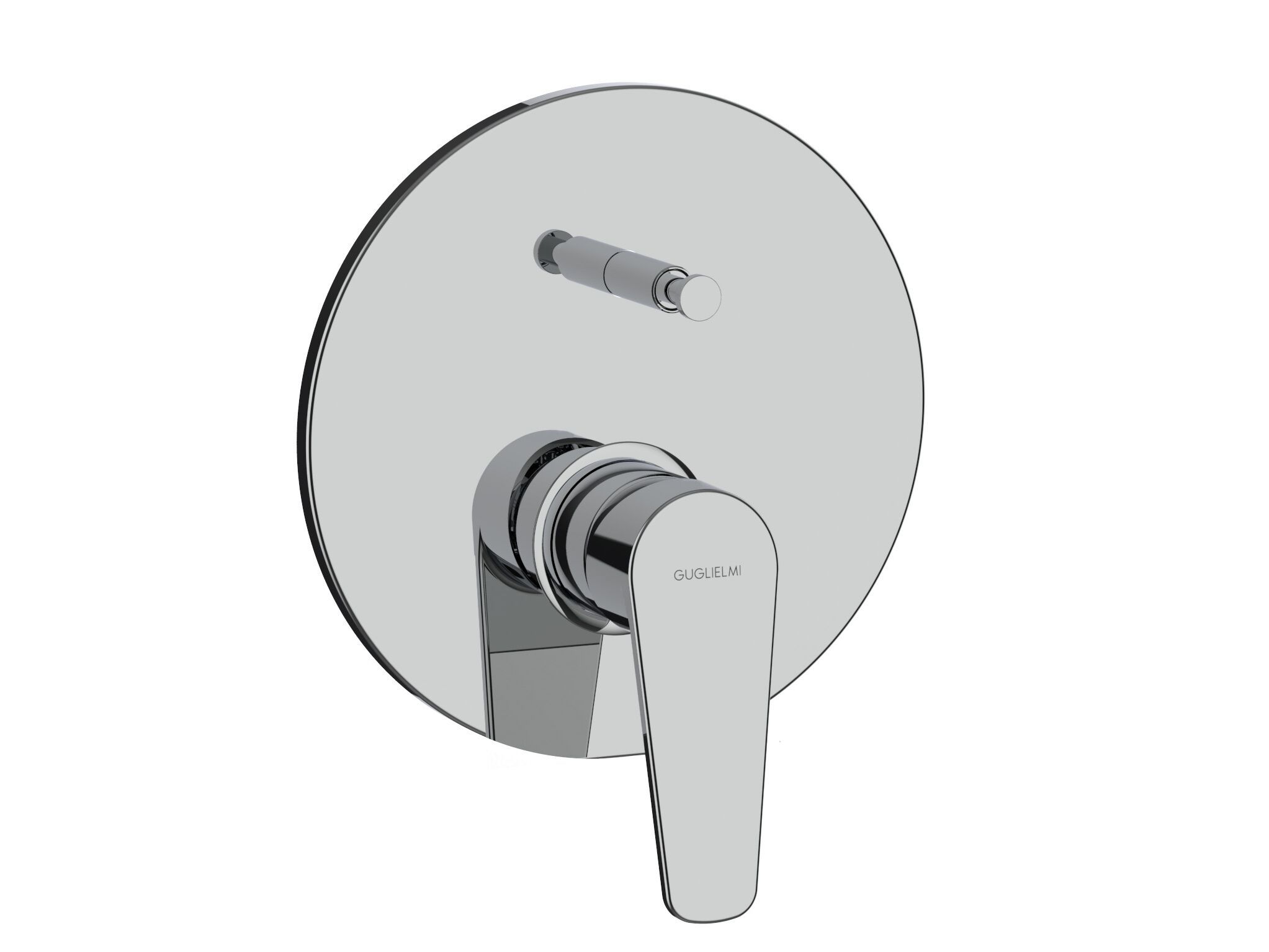 Однорычажный смеситель для душа с переключателем GUGLIELMI RUBINETTERIE сегодня ARCH-00003674