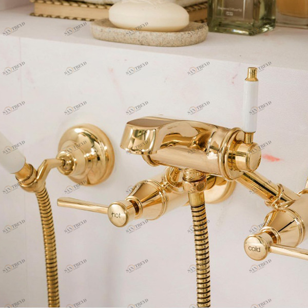 Смеситель для ванны Florin 15 FLO-15-PN Victoria + Albert FLO15PN