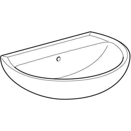 K91165000 Раковина Kolo Rekord Geberit  - Вид №8