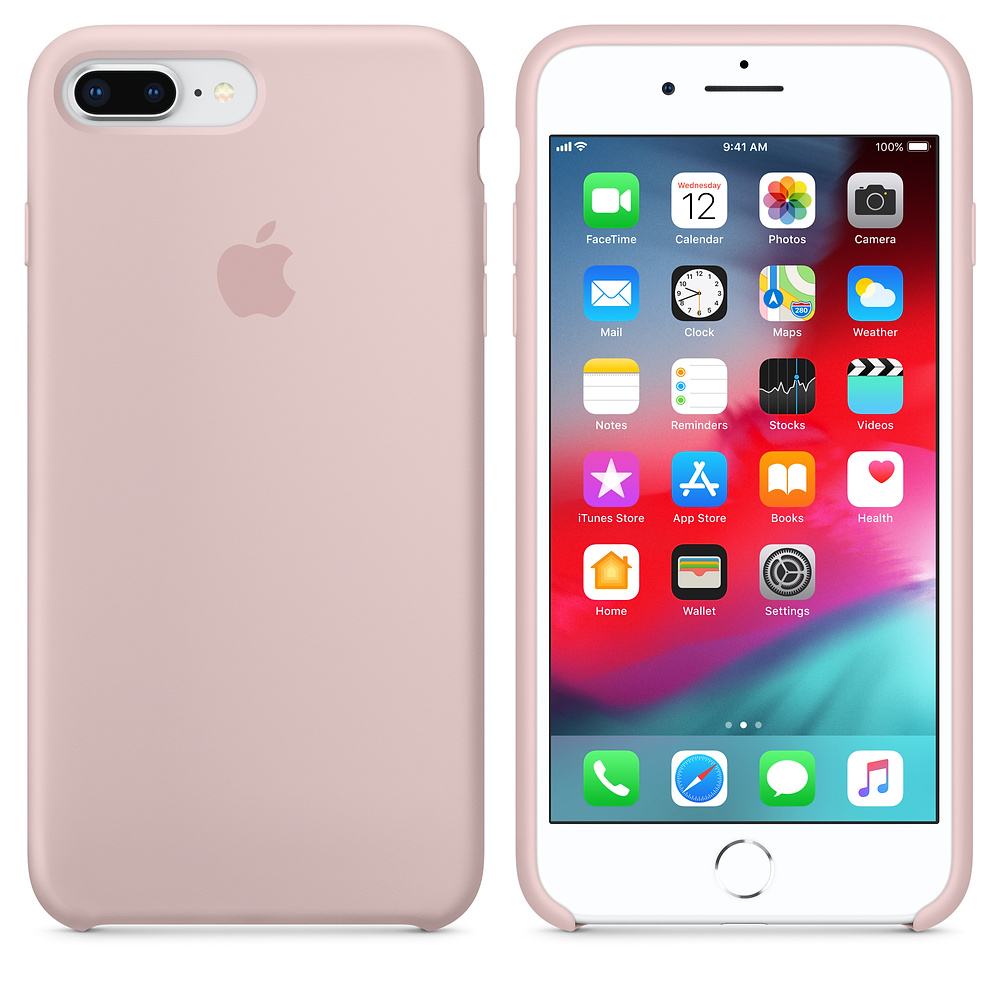 MQH22ZM/A Iphone 8 plus / 7 plus silicone case - pink sand Apple Santreyd  - Вид №2