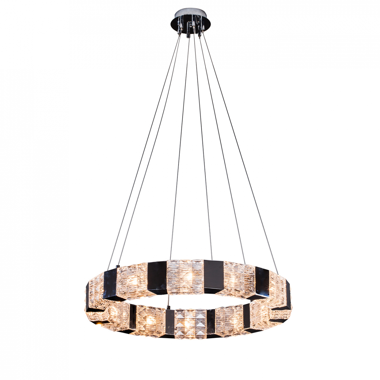 Подвесной светильник BRCH9101-12 от Delight Collection DELIGHT COLLECTION ДИЗАЙНЕРСКИЕ 243919 Прозрачный;хром  - Вид №2