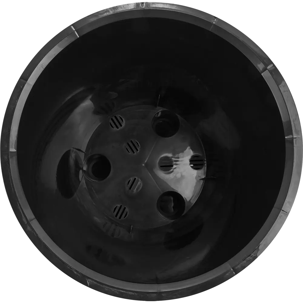 IDI LAND Кашпо London черное с системой двойных стенок 83994173 STLM-0045972 - Вид №1