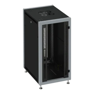 91664692 Шкаф телекоммуникационный серверный напольный Sysmatrix SL 6618.914 18U 600x600x935 мм цвет черный STLM-1386390