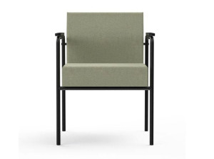 Тканевый стул с подлокотниками