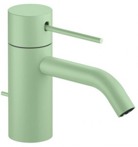 33501662-54 slim смеситель для умывальника однорычажный со сливным гарнитуром - бледно-зеленый Dornbracht Meta