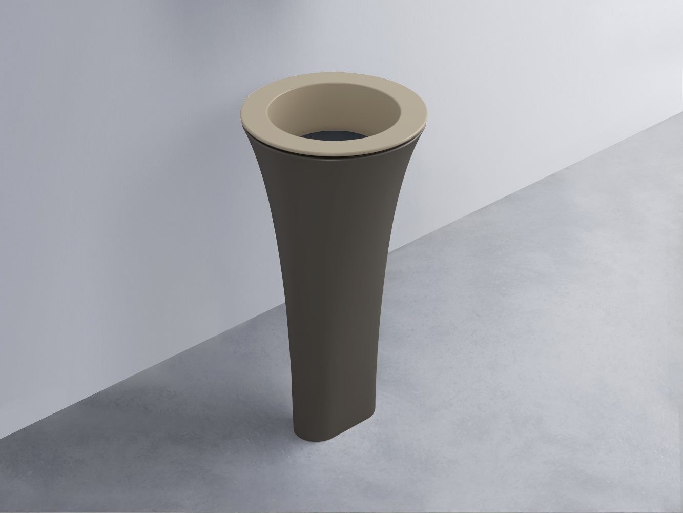 AMLA45-AV+AMPILT-BA+AMCOLT-FN Раковина Amedeo Tondo отдельностоящая cielo Enjoy + Amedeo Ceramica Cielo