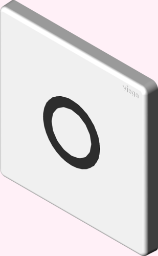 Системная техника  Панели смыва/принадлежности  Панели смыва для писсуаров  Visign for Public VIEGA 774 691 Модель 8635.2 Santreyd  - Вид №6