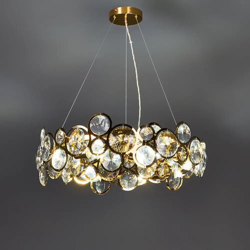 Люстра De City Арман 8 — хрустальное сияние для современного интерьера 89379152 STLM-1337996 - Вид №1