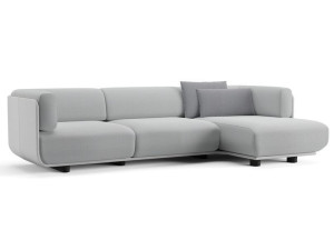 Секционный диван с полуостровом