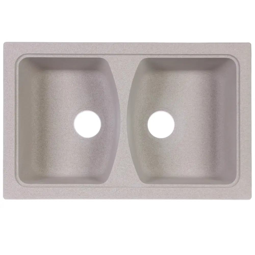 Мойка Delinia FG 79х50 см, глубина 19 см, цвет латте STLM-2167278 - Вид №1