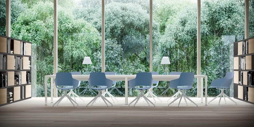 Sinetica Книжный шкаф open office из дерева Abacus sun-id-1383536 - Вид №5