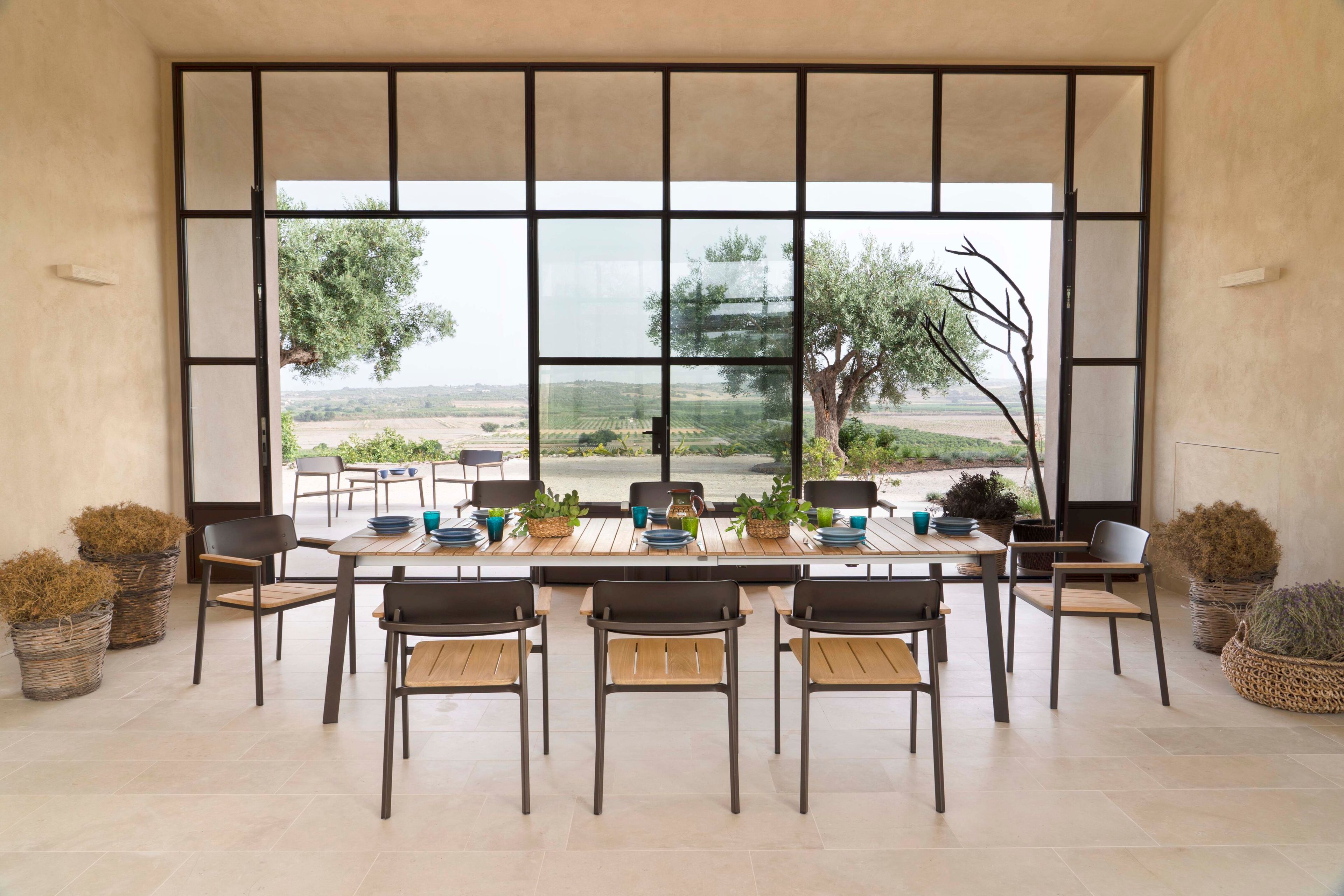 Прямоугольный стол из тикового дерева emu Shine ARCH-00094863 - Вид №2