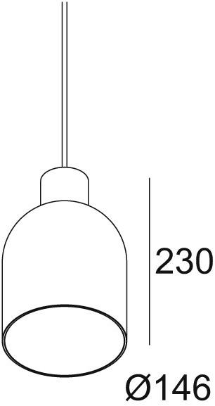 Delta Light Светодиодная подвесная лампа из дутого стекла Mantello sun-id-1444113 - Вид №8