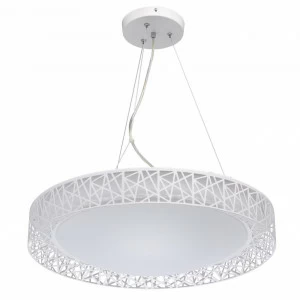 Подвесной светодиодный светильник De Markt Ривз 674012301 DE MARKT ДИЗАЙНЕРСКИЕ, РИВЗ 200500 Белый