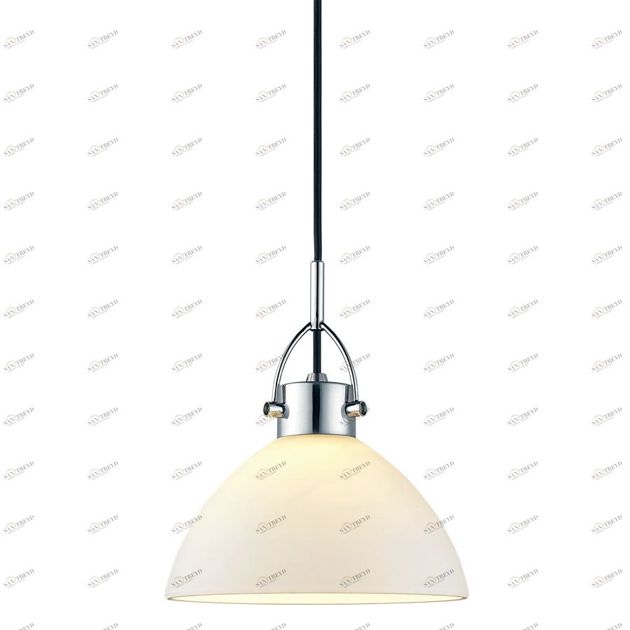 Светильник подвесной Denver, Ø19, опал/хром Halo Design 717170