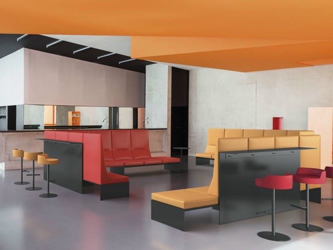 Барный стул с подставкой для ног Brunner banc ARCH-00000747 - Вид №1