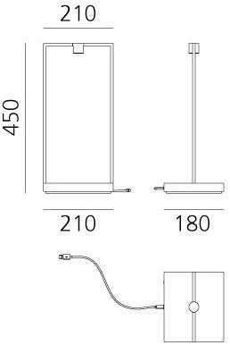 Artemide Беспроводная настольная лампа Curiosity sun-id-1405696 - Вид №7
